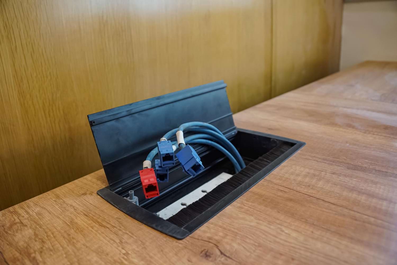 Steckdosen für Konferenzräume